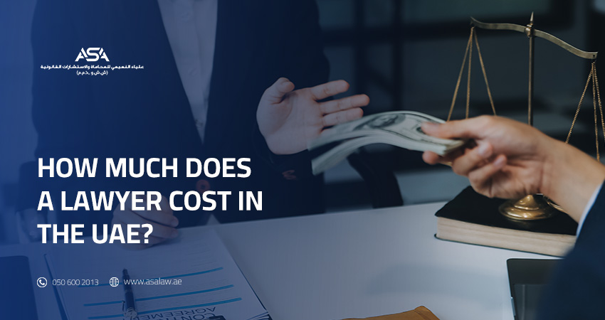 Lawyer cost in UAE